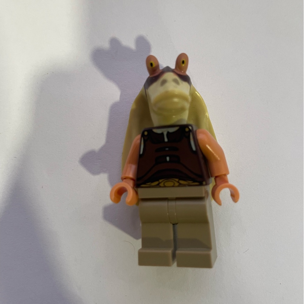 1X Lego Minifigure Star Wars Gungan Soldier B-Ware Used Printed 9509 SW0302